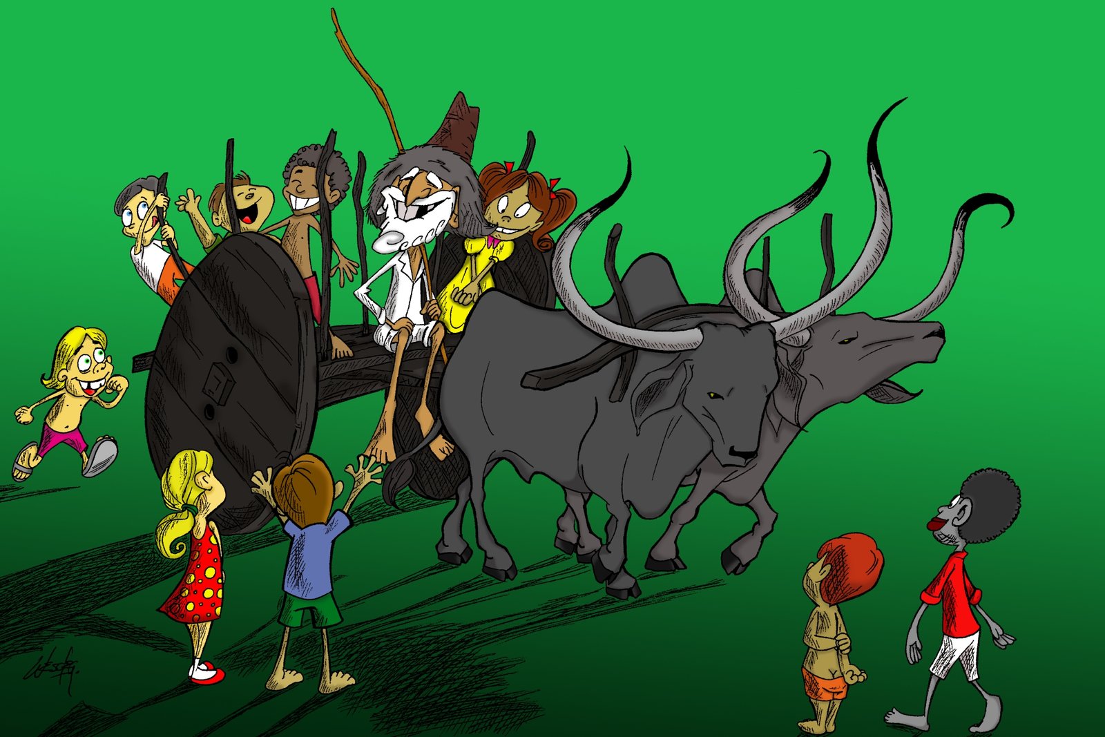 O Carro de Boi Assombrado