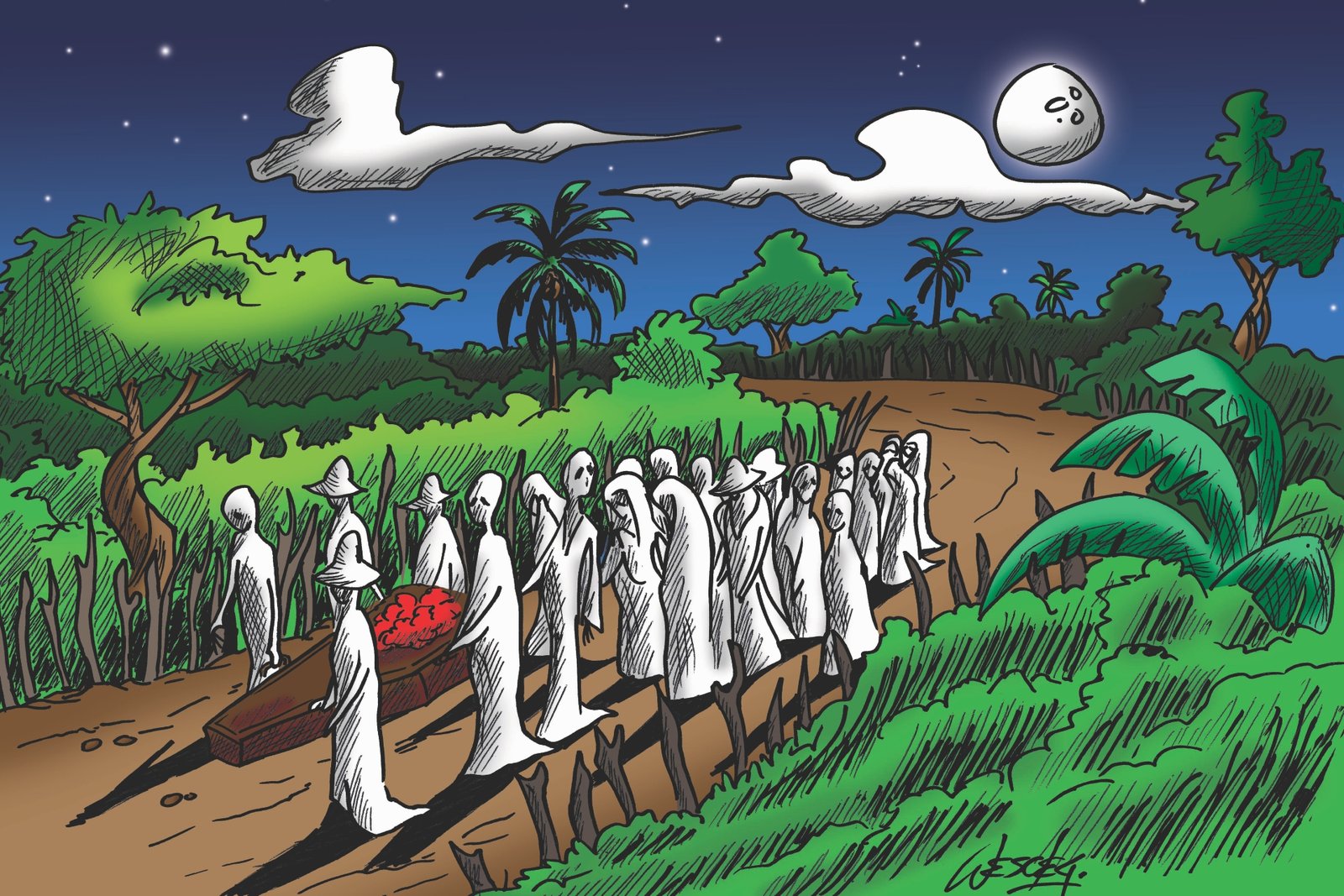 O Corredor do Finado Umberto, uma história contada por minha mãe.