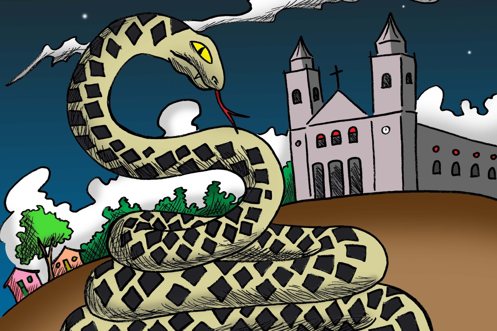 A Serpente Gigante. Essa é uma história muito conhecida pelos cascavelenses!