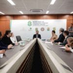 Aos representantes do Consesp, a SSPDS apresentou ações realizadas para promover o bem-estar de moradores de residenciais