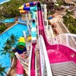 a montanha-russa aquática mais alta do mundo no Beach Park