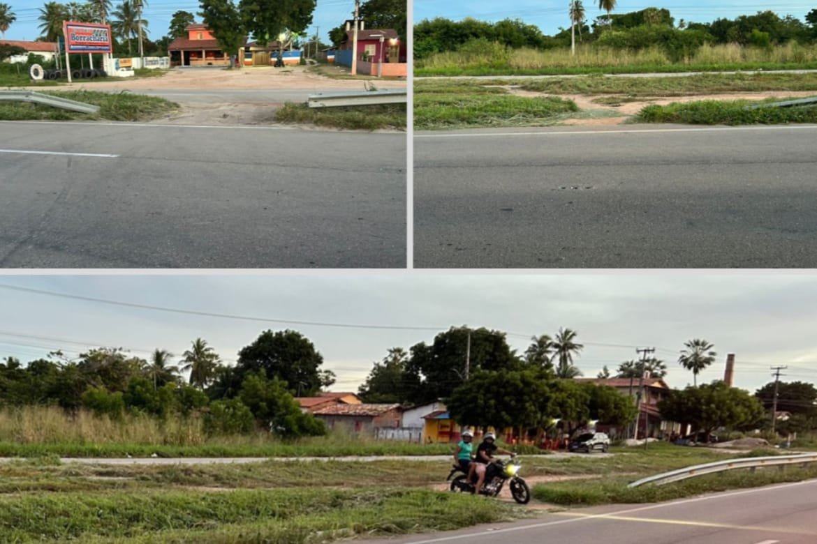 Retornos proibidos oferecem risco de acidentes ao longo dos 139 km da rodovia CE-040