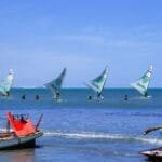 Circuito Velas do Litoral Leste acontece na Praia de Majorlândia, em Aracati