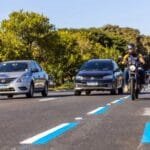 Câmara aprova criação de faixa azul exclusiva para motocicletas em Fortaleza