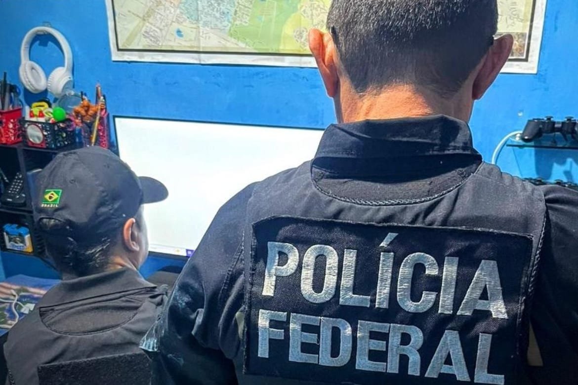 PF prende homem suspeito de compartilhar 400 arquivos de pornografia infantojuvenil em Fortaleza