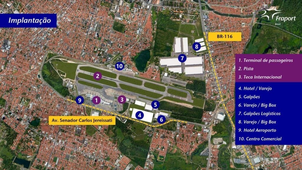 Fraport negocia com investidores construção de hotel no Aeroporto de Fortaleza