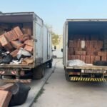 Polícia apreende carga com 400 mil carteiras de cigarros contrabandeados no Litoral do Ceará