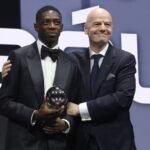 Dembélé, do PSG, é eleito melhor jogador do mundo no Fifa The Best 2025