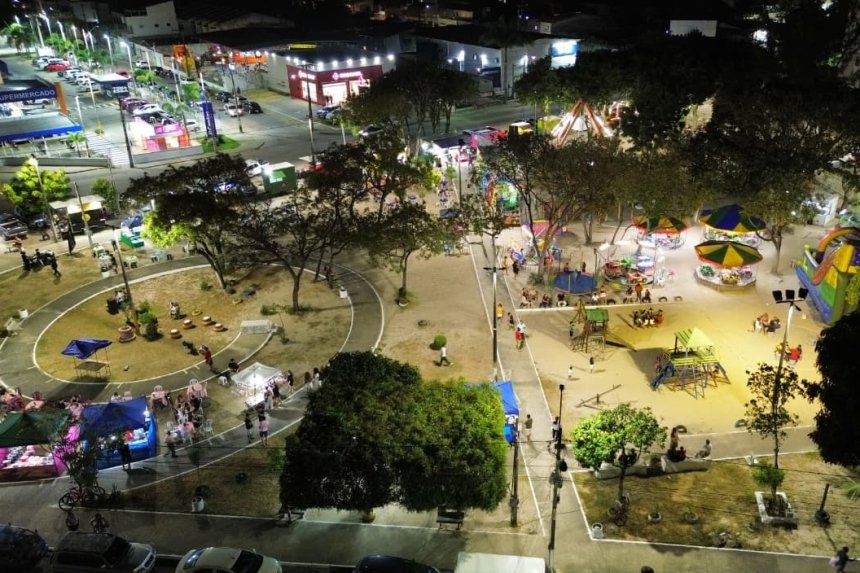 Praça Arthur Braga é requalificada em Messejana