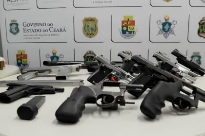 Forças de Segurança do Ceará apreendem 6.632 armas de fogo de janeiro a novembro de 2025