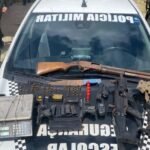 Polícia apreende armas e munições em terreno usado como depósito clandestino em Caucaia