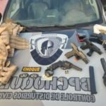 PMCE captura três homens e apreende quatro armas de fogo após homicídio em Maracanaú