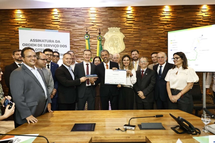 Transnordestina passa a ter 100% das obras autorizadas no Ceará