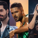 Montagem com os artistas Alok, Pedro Sampaio e Taty Girl, anunciados entre as primeiras atrações do Carnaval de Aquiraz 2026.