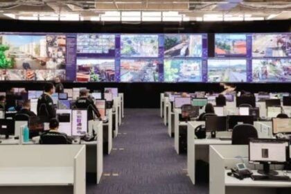 Central de monitoramento da Ciops