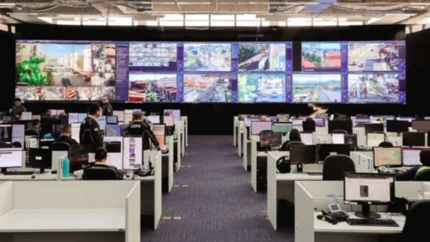 Central de monitoramento da Ciops