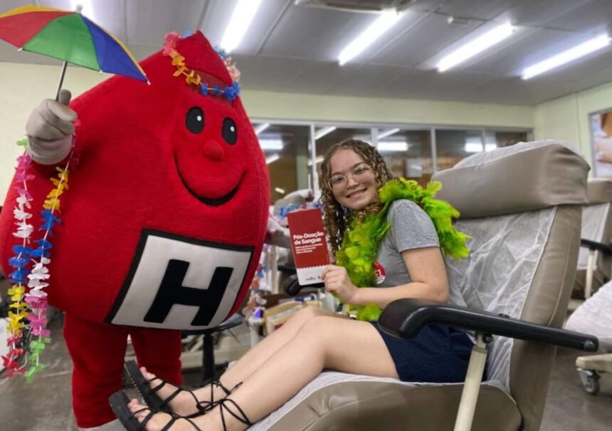 Campanha do Hemoce reforça doações de sangue durante o Carnaval.