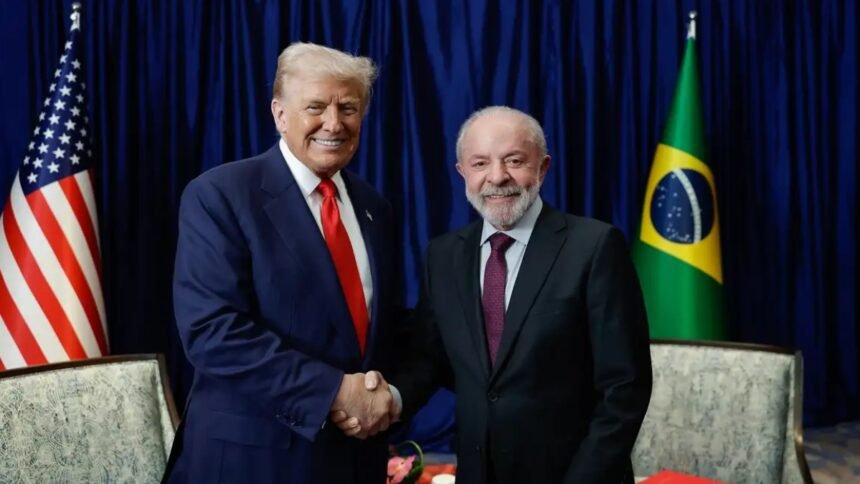 Lula conversa com Trump