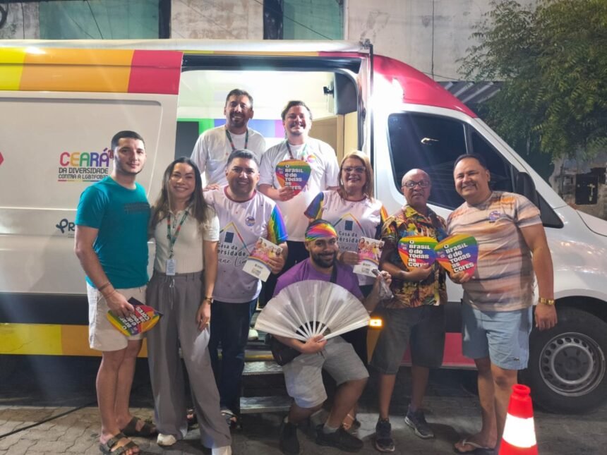 Equipe da Unidade Móvel Dandara Ketlely realizará ação de acolhimento e orientação à população LGBTI+, em Apuiarés.