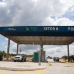 Entrada da Zona de Processamento de Exportação (ZPE) no Complexo Industrial e Portuário do Pecém, no Ceará, área que receberá data centers ligados a investimento bilionário da ByteDance.