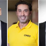 Leandro Karnal, João Adibe e Pedro Lima, convidados da programação de palestras da Feira da Indústria FIEC no Centro de Eventos do Ceará.